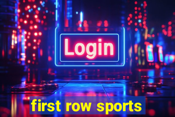 first row sports